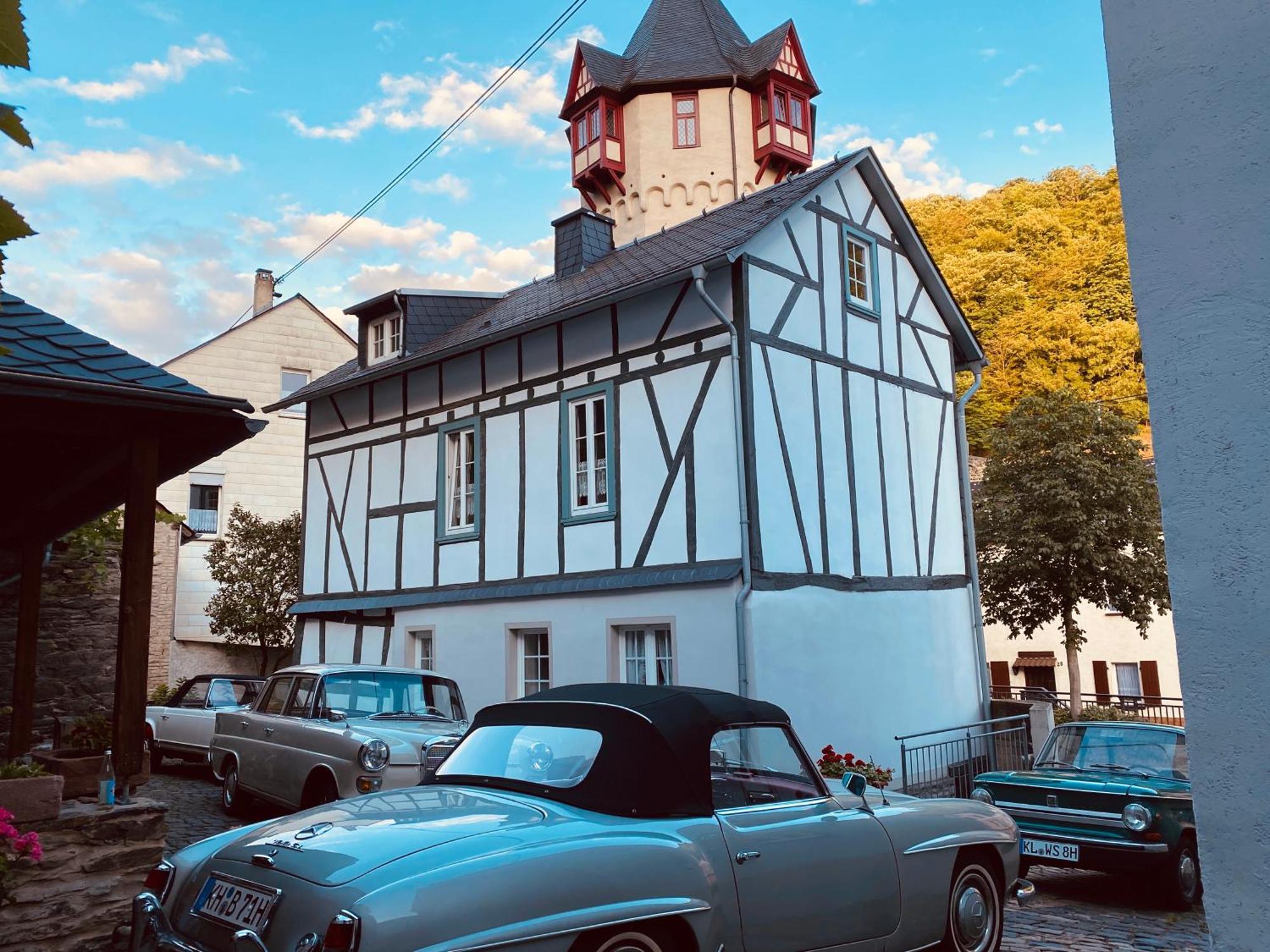 Landgasthof Zum Weissen Schwanen Braubach Eksteriør billede